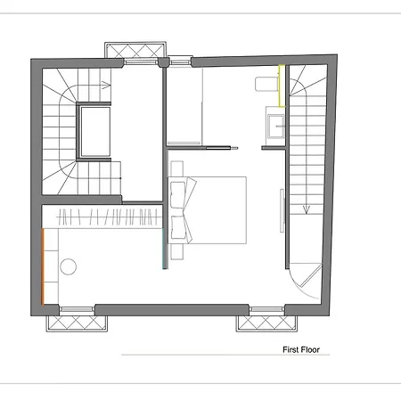 Daire Spacious Modern Fully Equipped In Monumental Building - Parking - Historical Centre