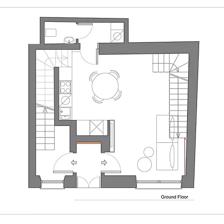 Spacious Modern Fully Equipped In Monumental Building - Parking - Historical Centre Olbia